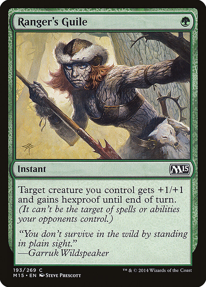 Ranger's Guile [Magic 2015] Magic: The Gathering