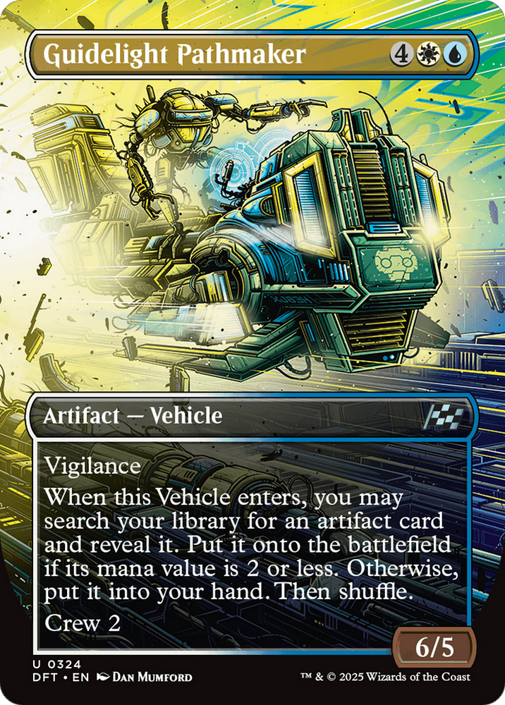 Guidelight Pathmaker (Borderless) [Aetherdrift] Magic: The Gathering
