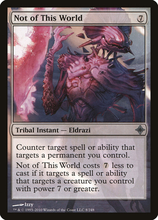 Not of This World [Rise of the Eldrazi] Magic: The Gathering