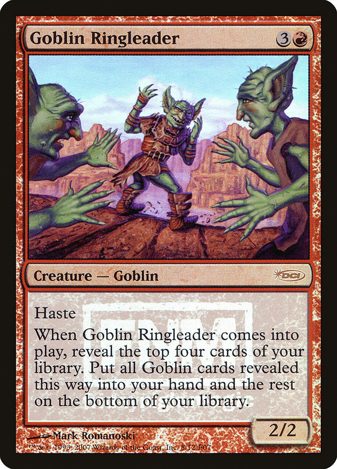 Goblin Ringleader [Friday Night Magic 2007] Magic: The Gathering