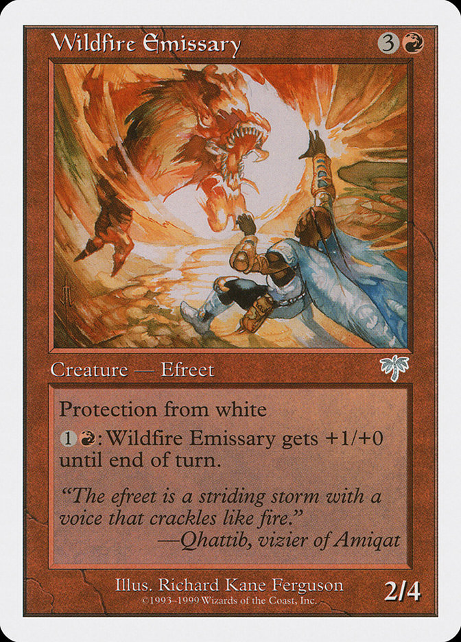 Wildfire Emissary [Battle Royale] Magic: The Gathering