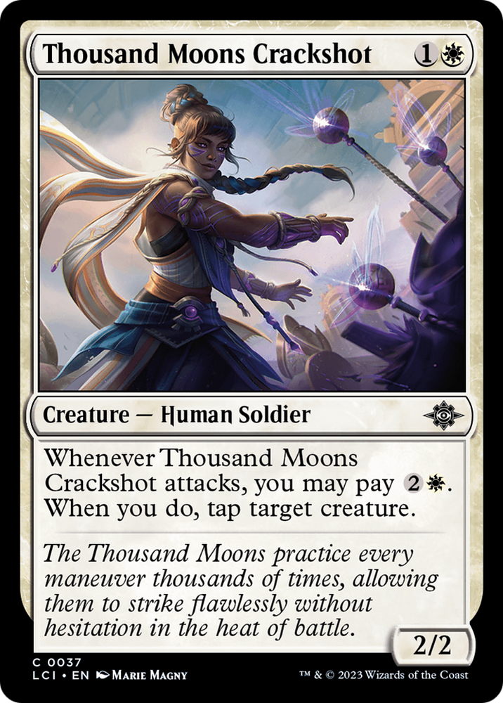 Thousand Moons Crackshot [The Lost Caverns of Ixalan] Magic: The Gathering