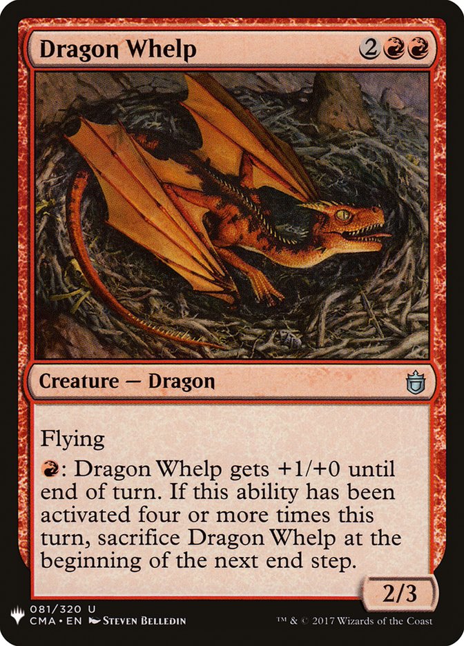 Dragon Whelp [Mystery Booster] Magic: The Gathering