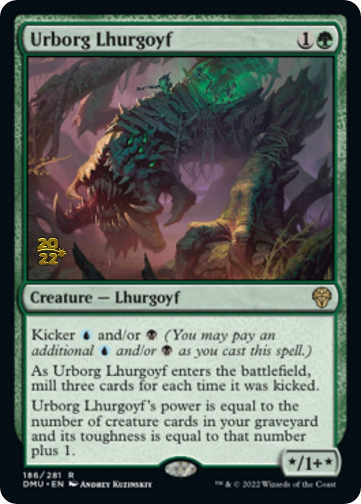 Urborg Lhurgoyf [Dominaria United Prerelease Promos] Magic: The Gathering