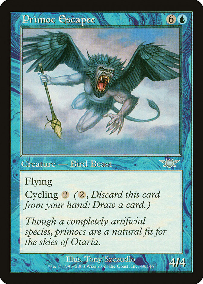 Primoc Escapee [Legions] Magic: The Gathering