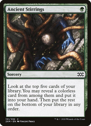 Ancient Stirrings [Double Masters] Magic: The Gathering