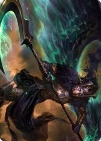Vengeful Reaper Art Card [Kaldheim Art Series] Magic: The Gathering
