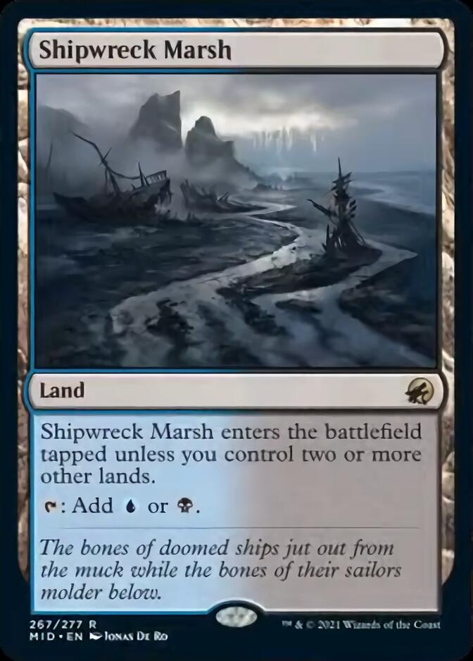 Shipwreck Marsh [Innistrad: Midnight Hunt] Magic: The Gathering