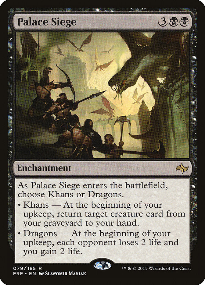 Palace Siege [Fate Reforged] Magic: The Gathering