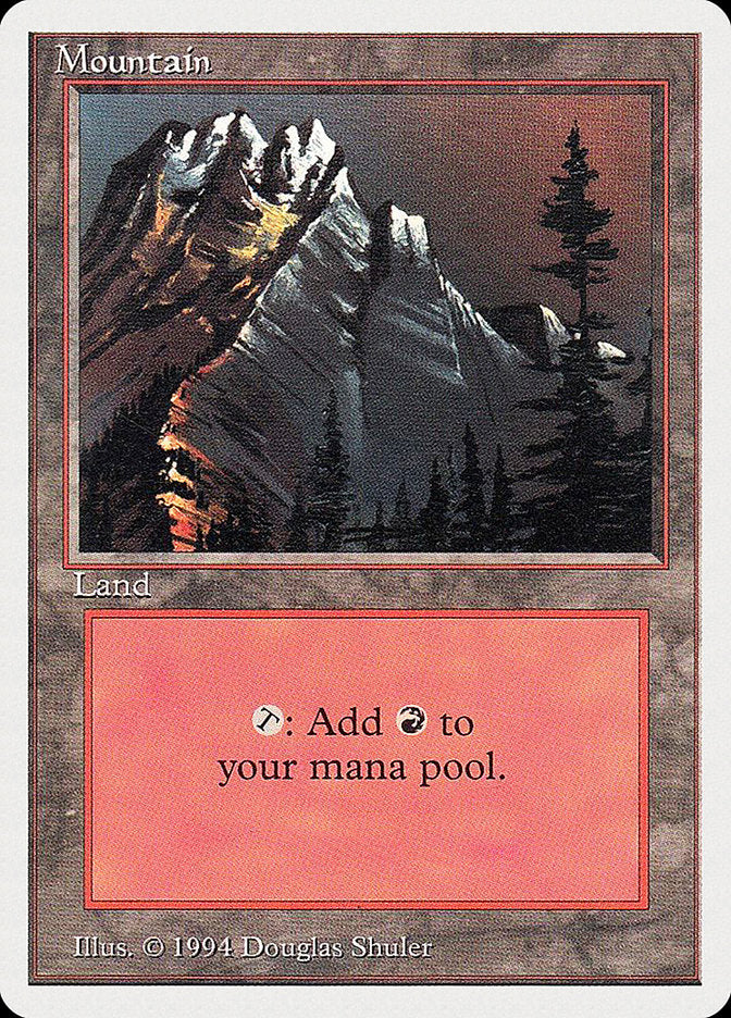 Mountain (301) [Summer Magic / Edgar] Magic: The Gathering