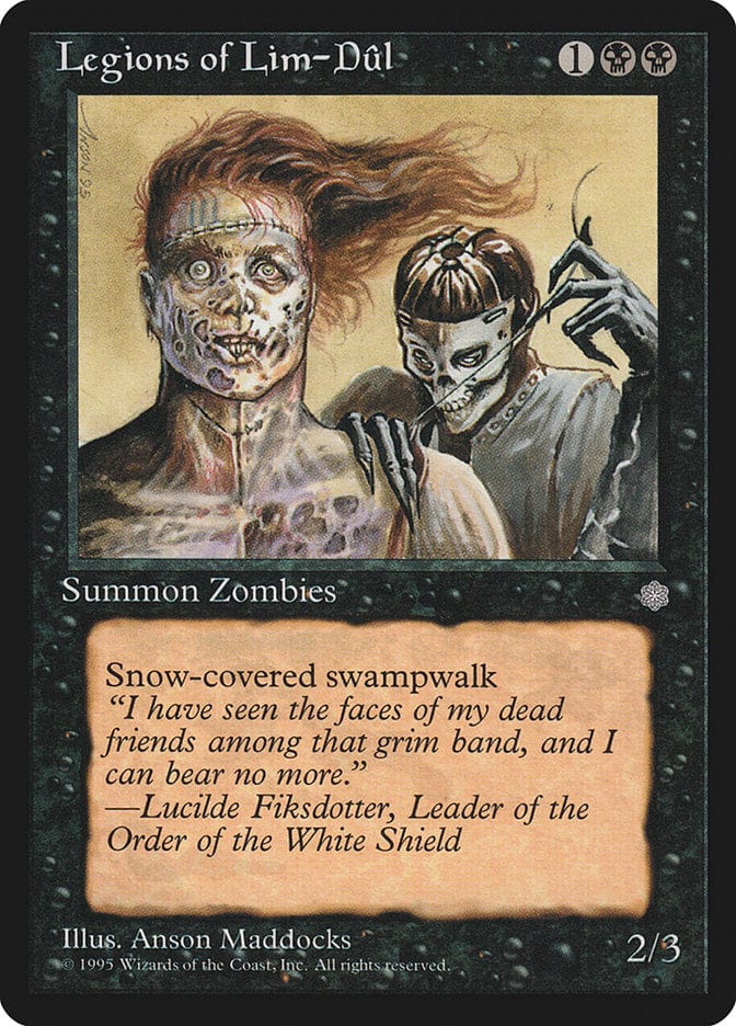 Legions of Lim-Dul [Ice Age] Magic: The Gathering