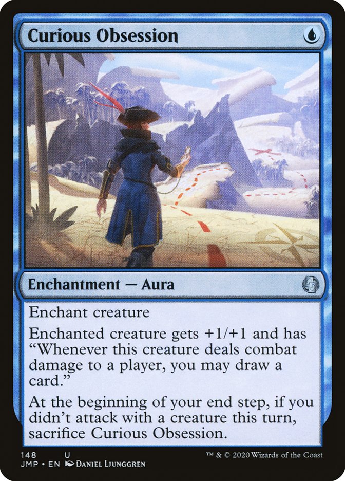 Curious Obsession [Jumpstart] Magic: The Gathering