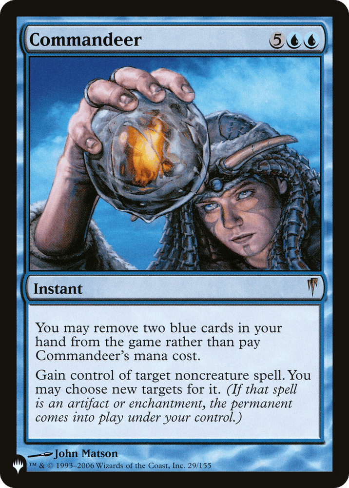 Commandeer [The List] Magic: The Gathering