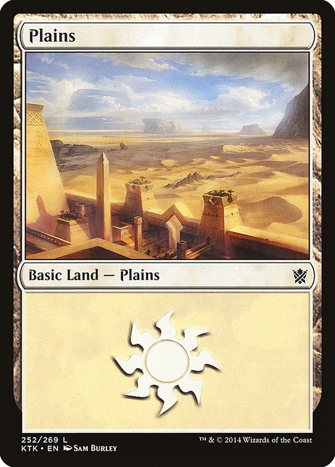 Plains (252) [Khans of Tarkir] Magic: The Gathering