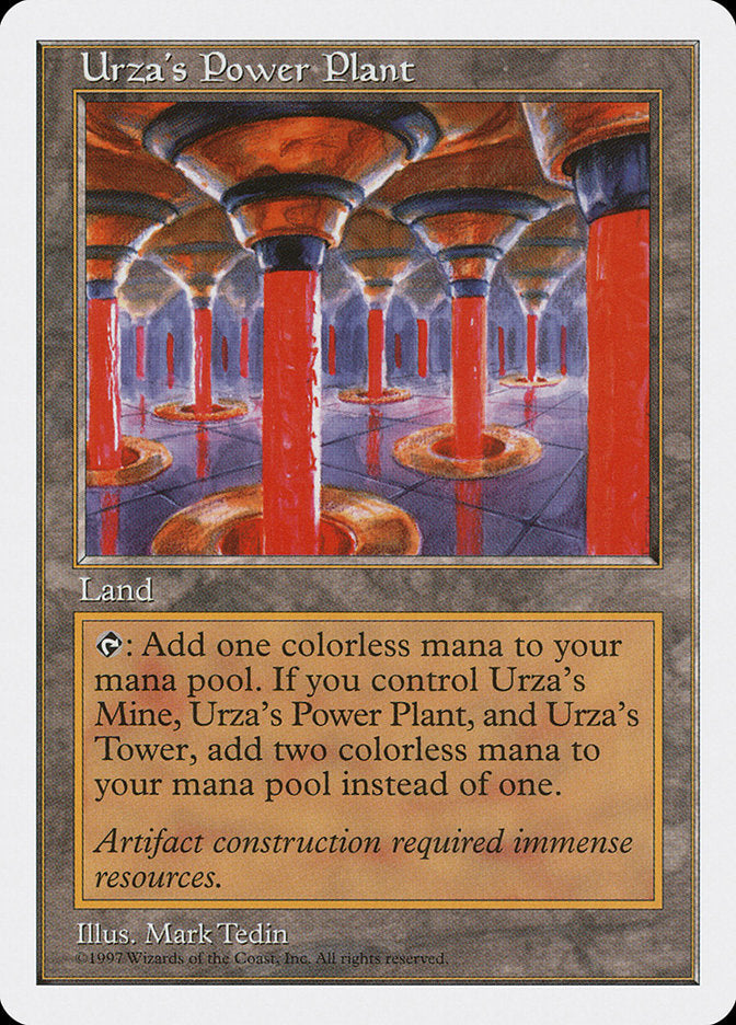 Urza's Power Plant [Fifth Edition] Magic: The Gathering