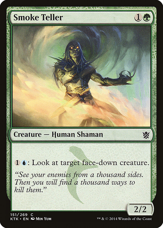 Smoke Teller [Khans of Tarkir] Magic: The Gathering