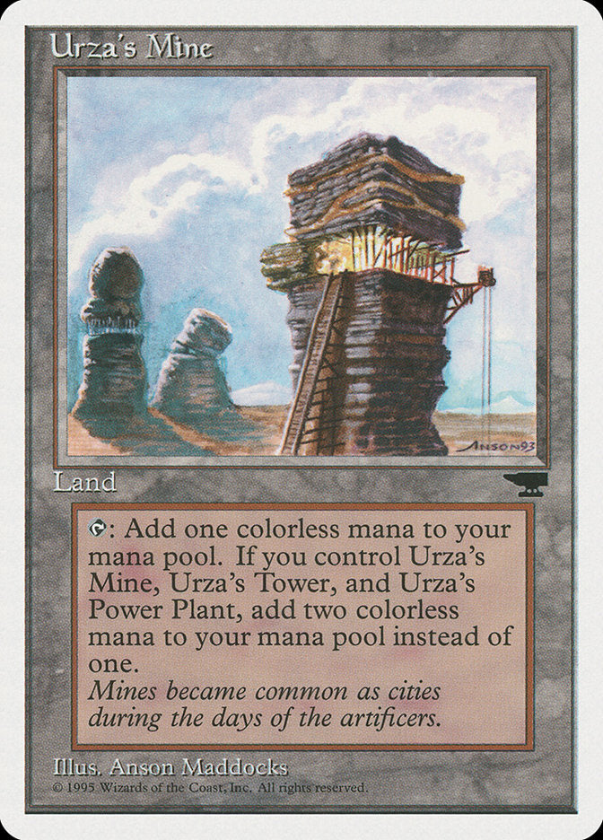 Urza's Mine (Sky Background) [Chronicles] Magic: The Gathering