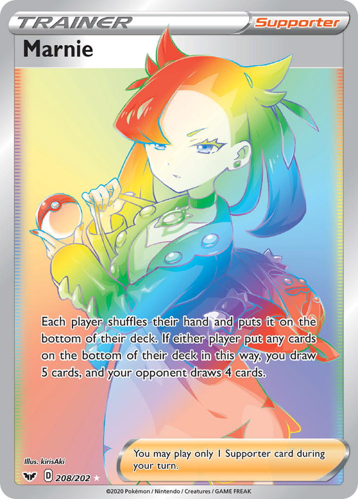 Marnie (208/202) [Sword & Shield: Base Set] Pokémon