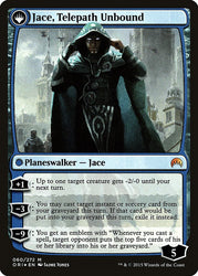 Jace, Vryn's Prodigy // Jace, Telepath Unbound [Magic Origins Prerelease Promos] Magic: The Gathering