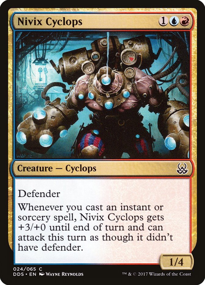 Nivix Cyclops [Duel Decks: Mind vs. Might] Magic: The Gathering