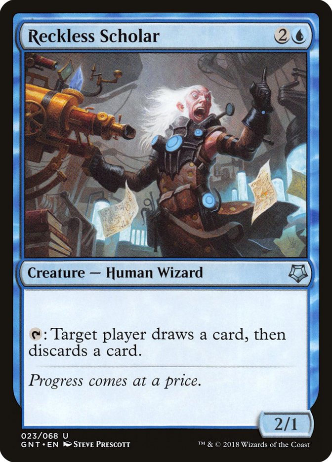 Reckless Scholar [Game Night 2018] Magic: The Gathering