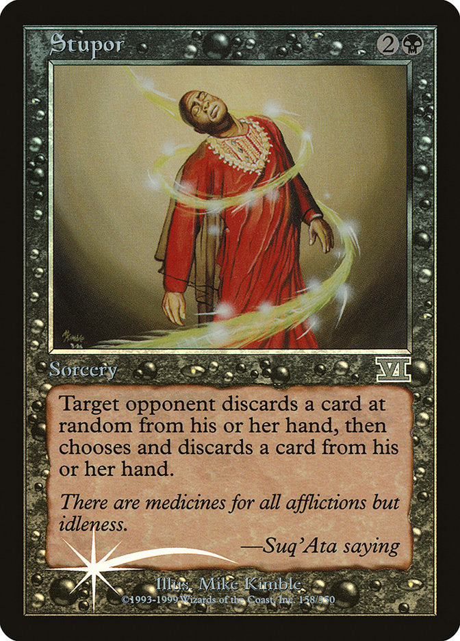 Stupor [Arena League 2000] Magic: The Gathering