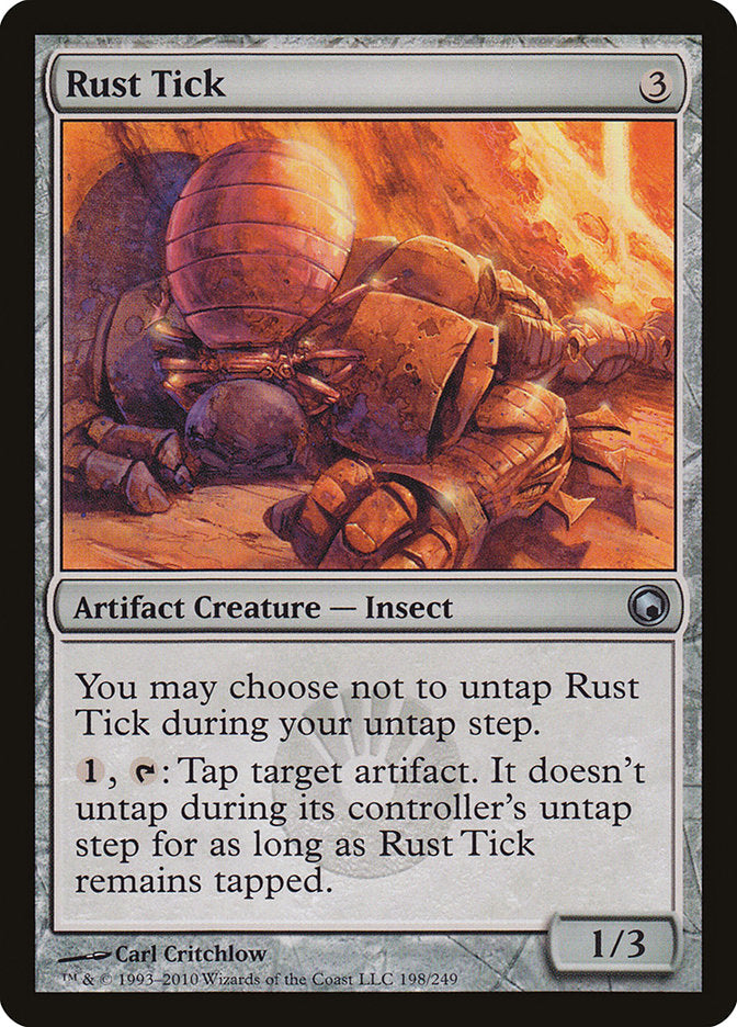 Rust Tick [Scars of Mirrodin] Magic: The Gathering