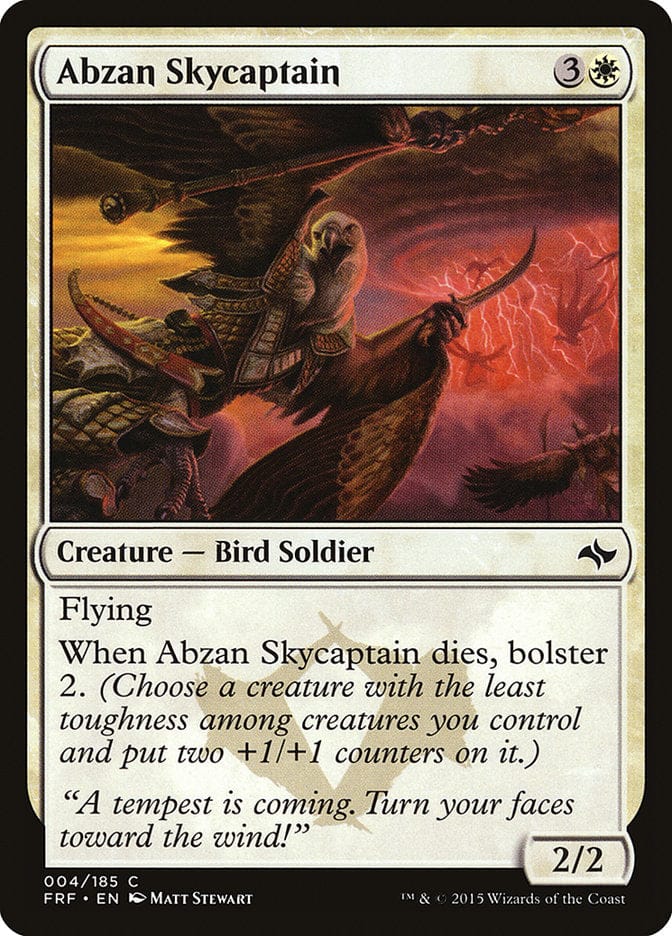 Abzan Skycaptain [Fate Reforged] Magic: The Gathering