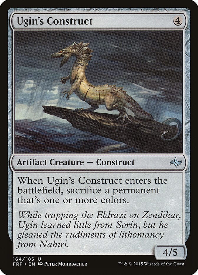 Ugin's Construct [Fate Reforged] Magic: The Gathering