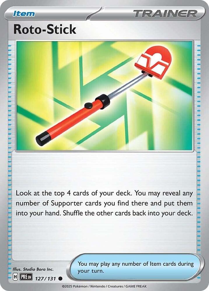 Roto-Stick (127/131) [Scarlet & Violet: Prismatic Evolutions] Pokémon