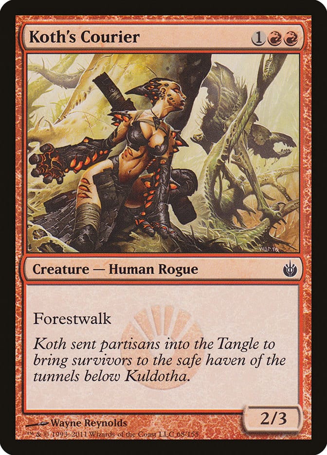 Koth's Courier [Mirrodin Besieged] Magic: The Gathering