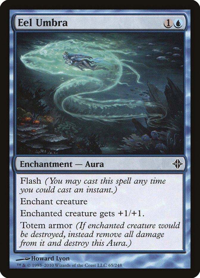 Eel Umbra [Rise of the Eldrazi] Magic: The Gathering