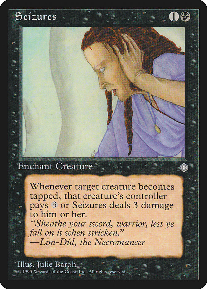 Seizures [Ice Age] Magic: The Gathering