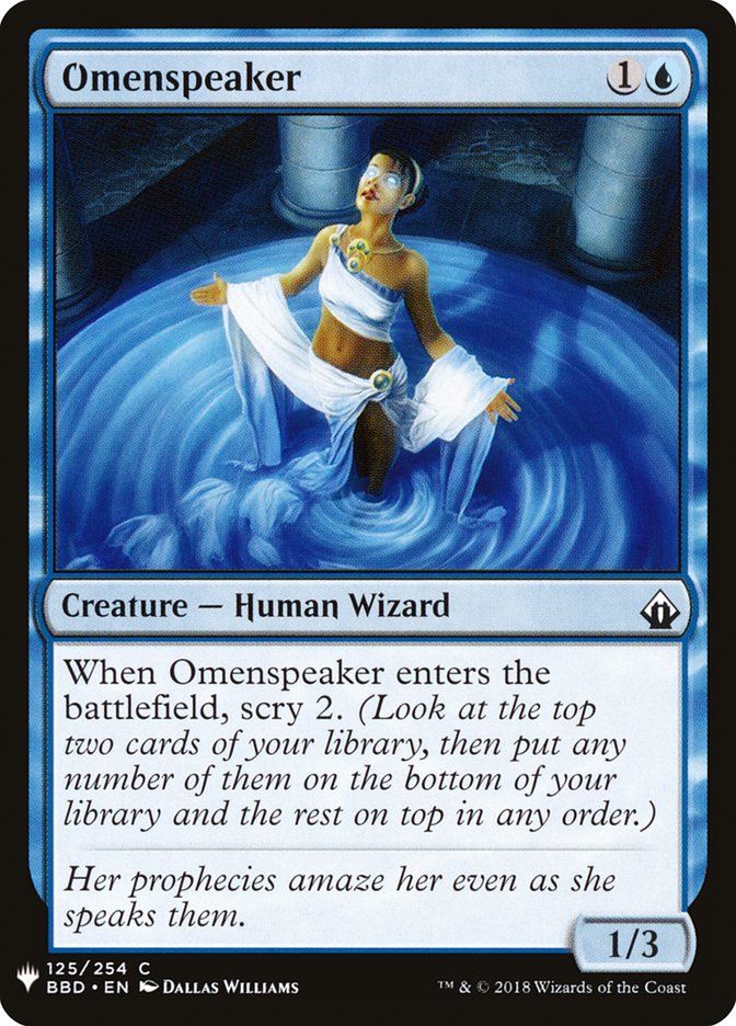 Omenspeaker [Mystery Booster] Magic: The Gathering