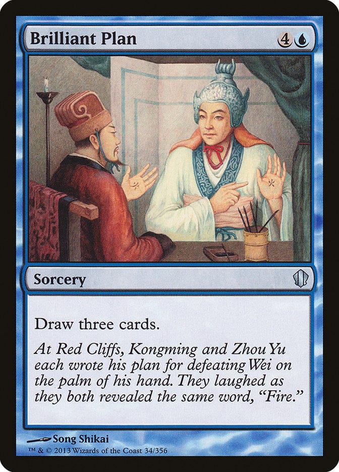Brilliant Plan [Commander 2013] Magic: The Gathering