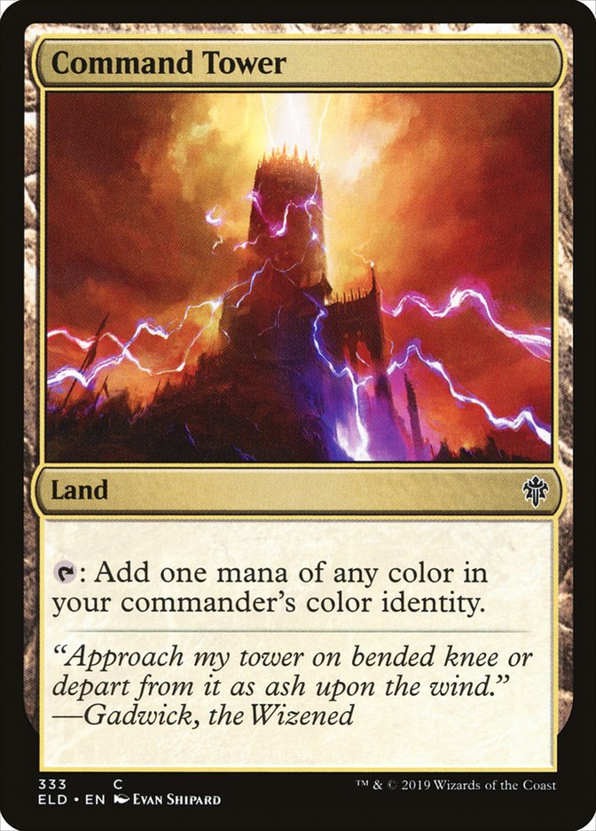 Command Tower [Throne of Eldraine] Magic: The Gathering
