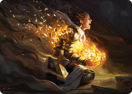 Vanish into Eternity Art Card [Phyrexia: All Will Be One Art Series] Magic: The Gathering