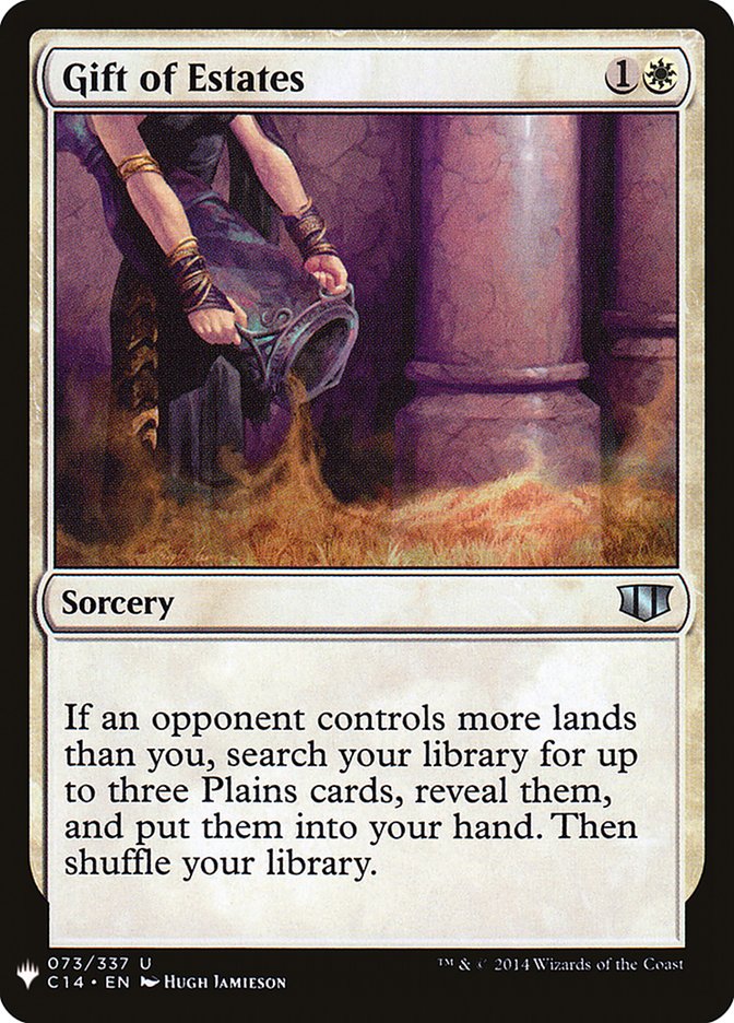 Gift of Estates [Mystery Booster] Magic: The Gathering
