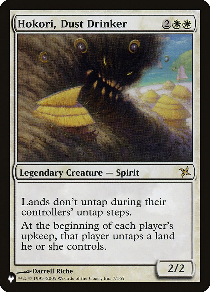 Hokori, Dust Drinker [The List] Magic: The Gathering