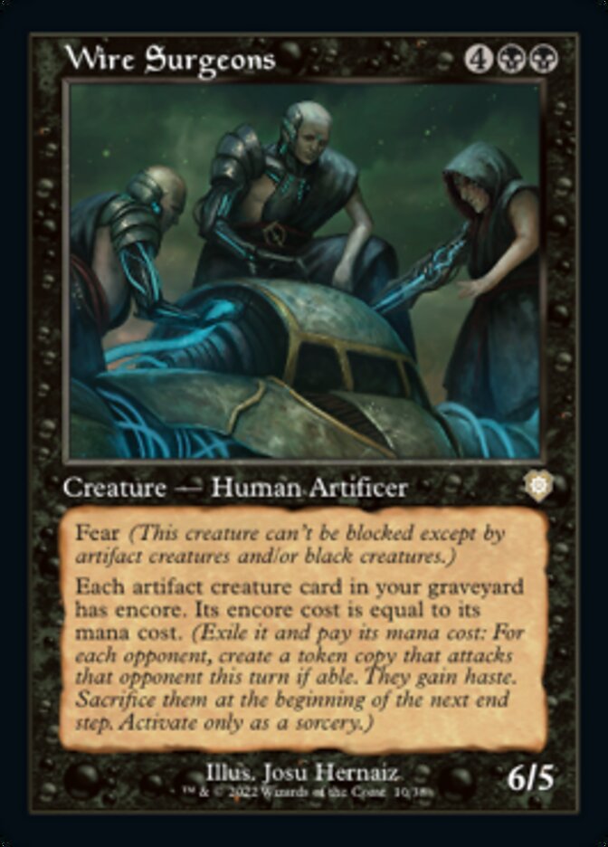 Wire Surgeons (Retro) [The Brothers' War Commander] Magic: The Gathering