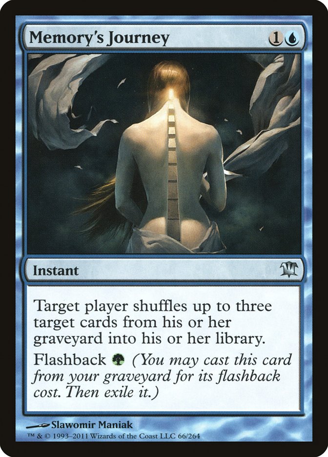 Memory's Journey [Innistrad] Magic: The Gathering