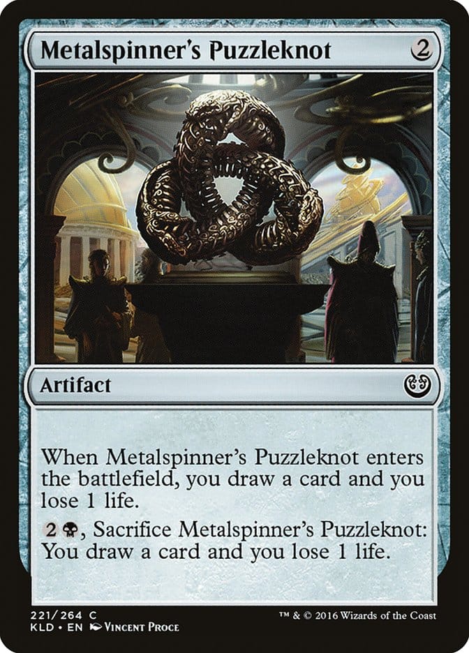 Metalspinner's Puzzleknot [Kaladesh] Magic: The Gathering