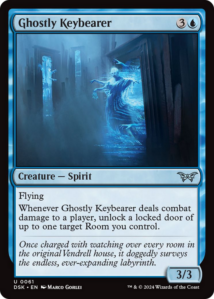 Ghostly Keybearer [Duskmourn: House of Horror] Magic: The Gathering
