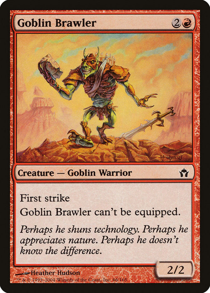 Goblin Brawler [Fifth Dawn] Magic: The Gathering