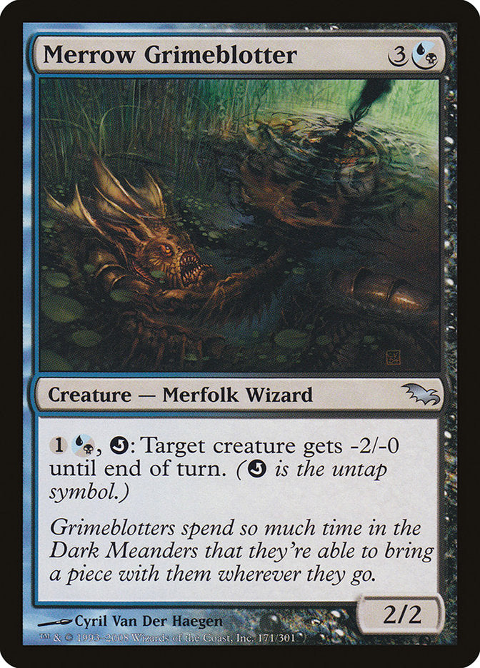 Merrow Grimeblotter [Shadowmoor] Magic: The Gathering