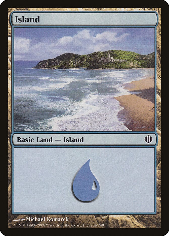 Island (234) [Shards of Alara] Magic: The Gathering