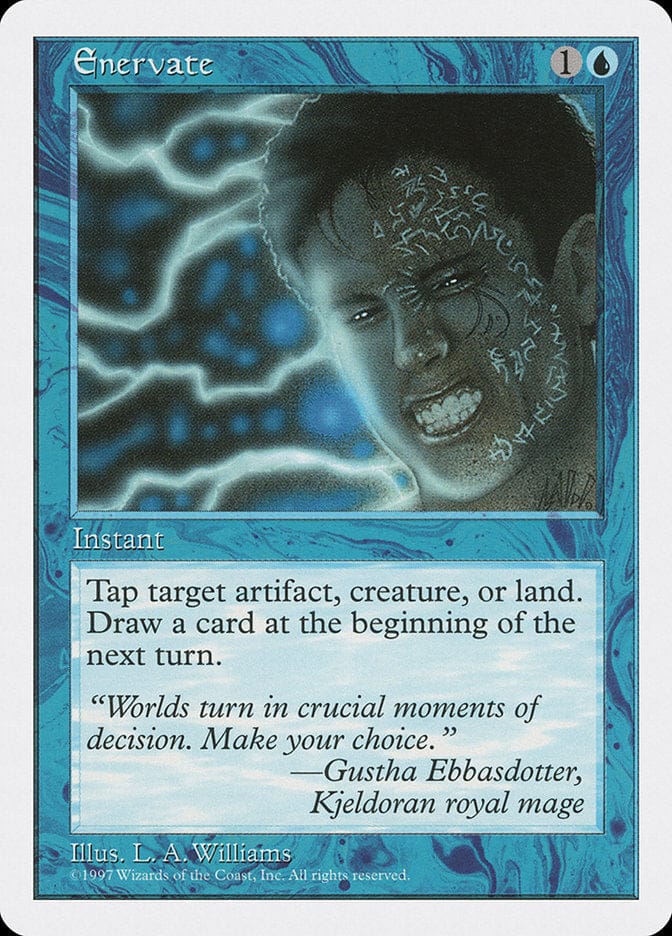 Enervate [Fifth Edition] Magic: The Gathering