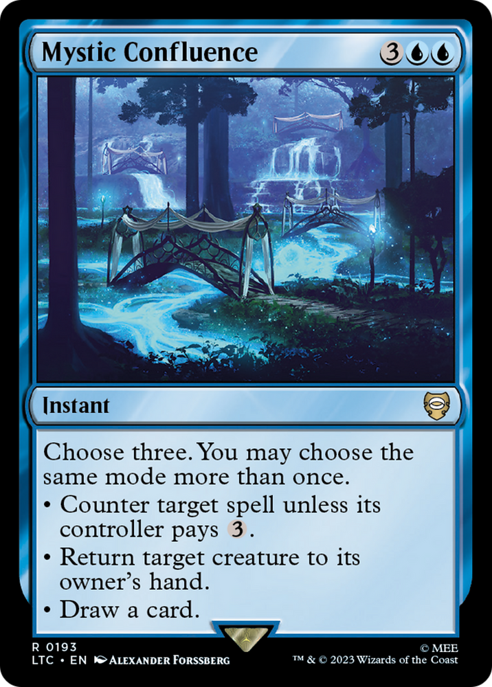 Mystic Confluence [The Lord of the Rings: Tales of Middle-Earth Commander] Magic: The Gathering