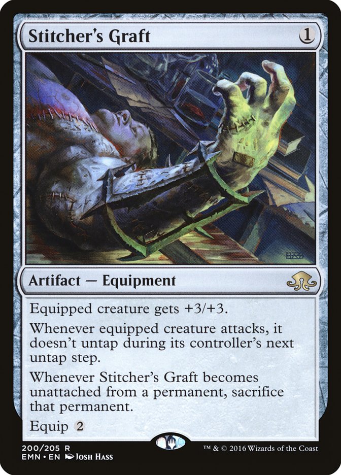 Stitcher's Graft [Eldritch Moon] Magic: The Gathering