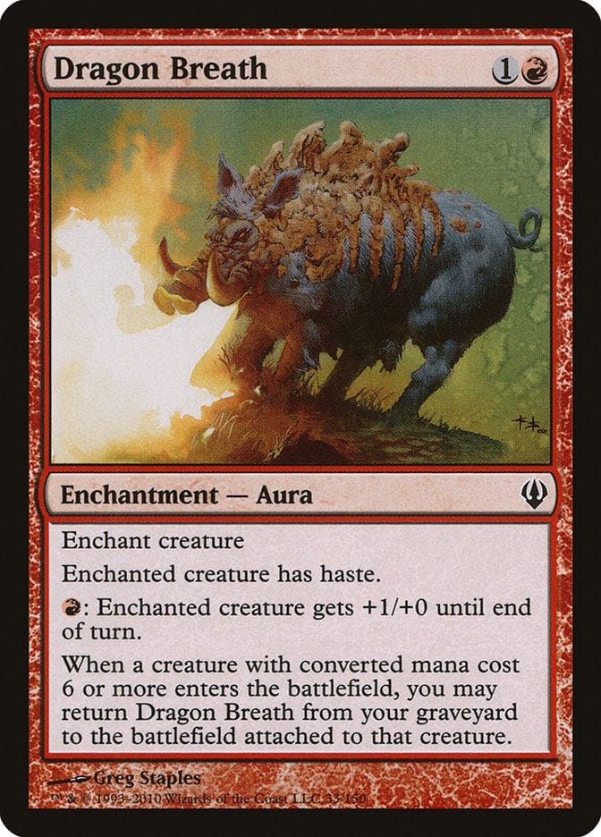 Dragon Breath [Archenemy] Magic: The Gathering